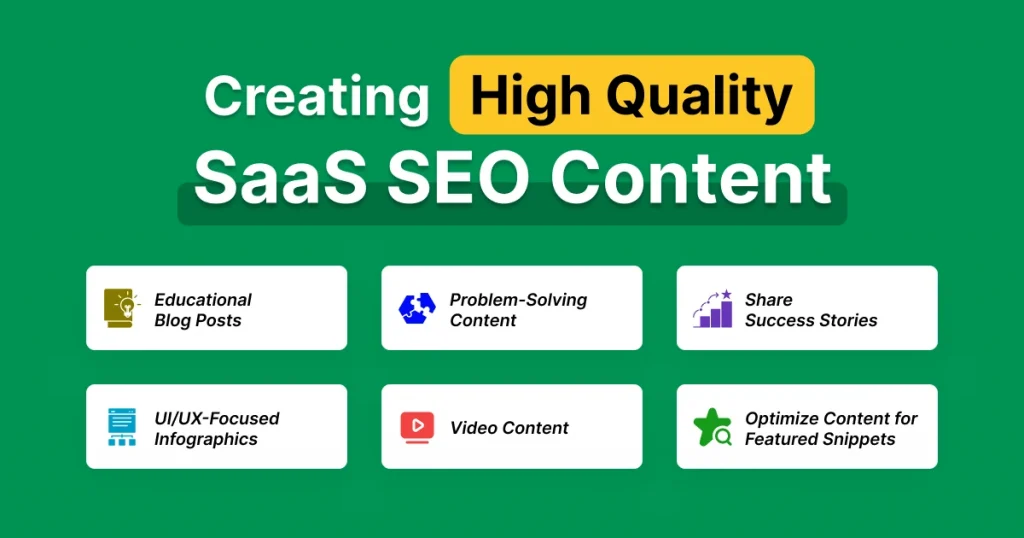 Creating High-Quality SaaS SEO Content,