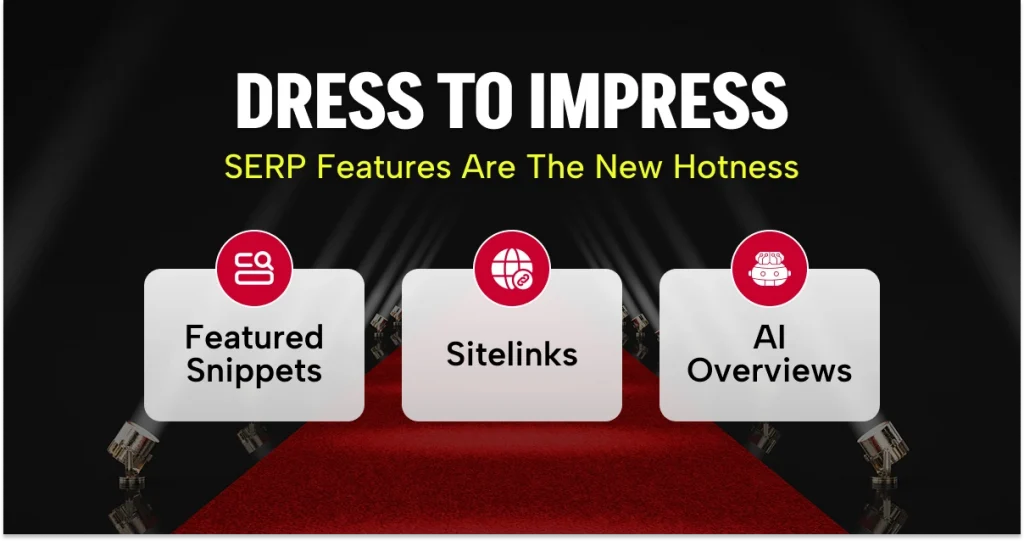 Dress to Impress — SERP Features Are the New Hotness