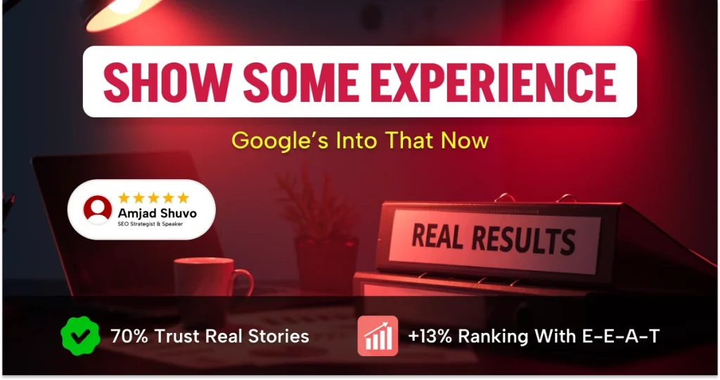 Show Some Experience — Google’s Into That Now