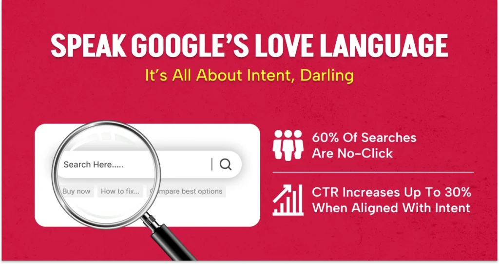 Speak Google’s Love Language — Intent